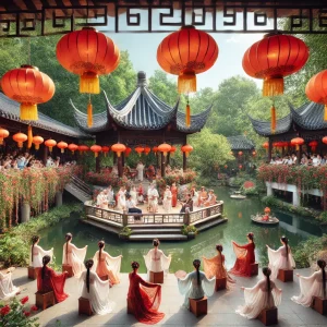 La Asociación de Mujeres Chinas en Chile celebra el Día Internacional de la Mujer en el Jardín Huaxia