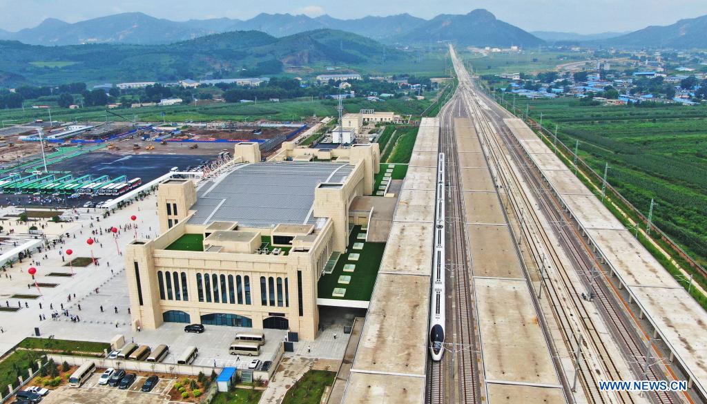 Ferrocarril de alta velocidad Chaoyang-Linghai puesto en funcionamiento