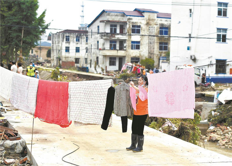 Liulin de Hubei se recupera a pasos agigantados tras las inundaciones