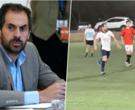 智利经济部长未出席重要会议被爆踢足球而引发争议