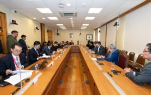 Reunión de Liu Jianchao con la Presidenta de la Cámara de Diputados de Chile, Cariola