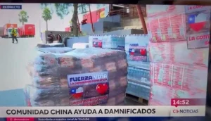 Incendio forestal en Chile: Comunidad china dona más de 100 toneladas de ayuda humanitaria por un valor de más de 1.3 mil millones de pesos