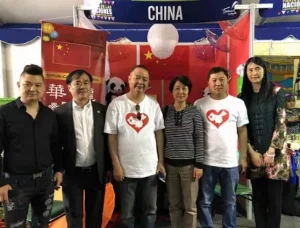 La delegación china participa en el Festival de Cultura Étnica de la ciudad de Temuco