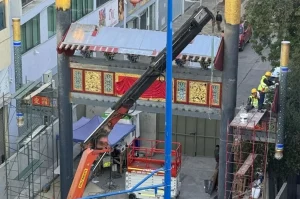Después de nueve años, la primera puerta de "Chinatown Chile" está completa; inicia oficialmente la recaudación de fondos